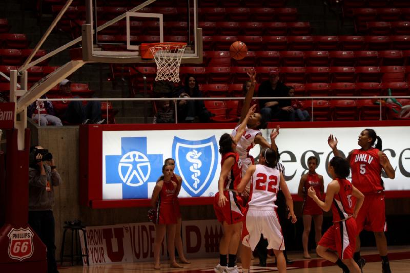 2010-01-16 15:11:26 ** Basketball, Damenbasketball, Halie Sawyer, Janita Badon, UNLV, Utah Utes ** 