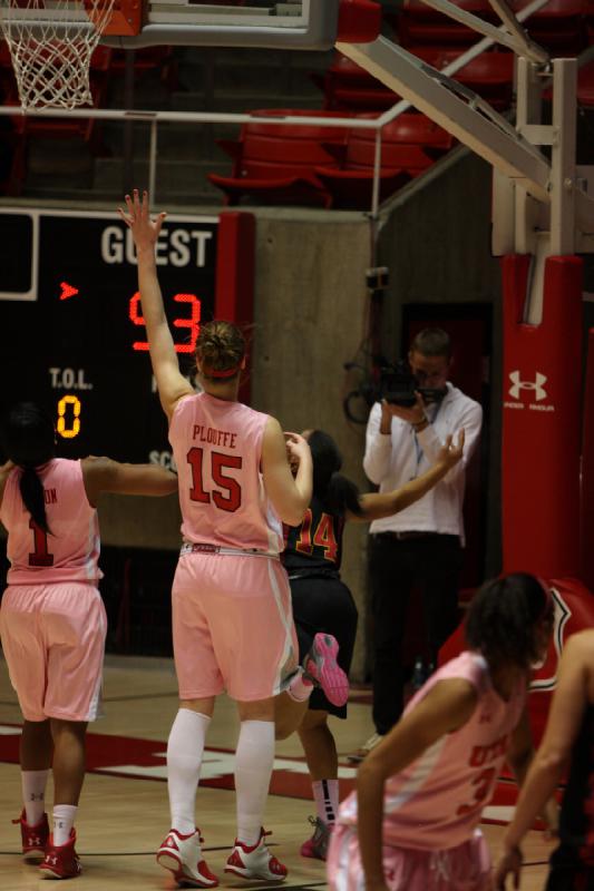 2012-01-28 16:36:35 ** Basketball, Iwalani Rodrigues, Janita Badon, Michelle Plouffe, USC, Utah Utes, Women's Basketball ** 