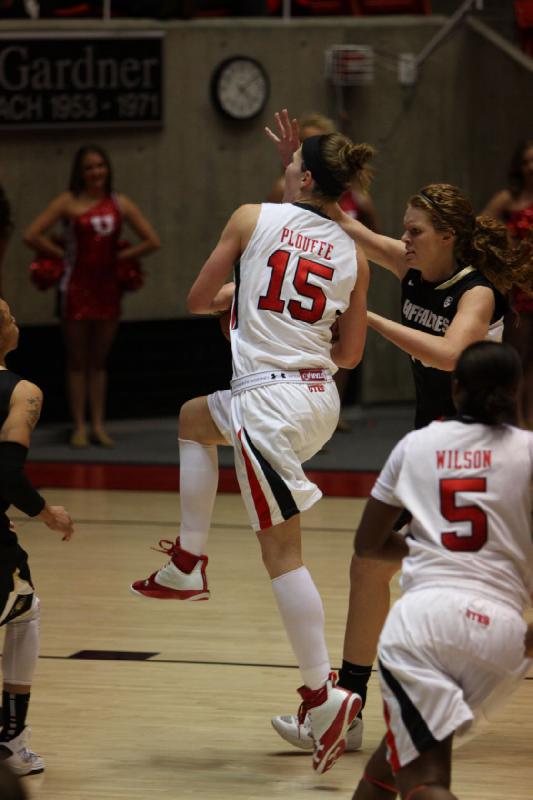 2013-01-13 16:07:12 ** Basketball, Cheyenne Wilson, Colorado, Damenbasketball, Michelle Plouffe, Utah Utes ** 