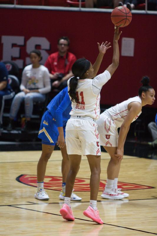 2019-02-10 12:19:20 ** Basketball, Damenbasketball, Erika Bean, Kiana Moore, UCLA, Utah Utes ** 