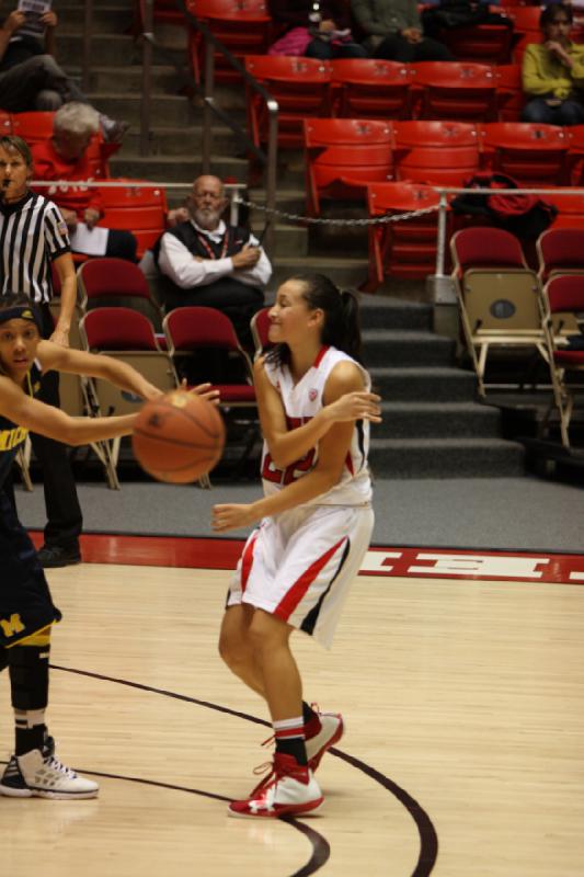 2012-11-16 17:47:11 ** Basketball, Danielle Rodriguez, Michigan, Utah Utes, Women's Basketball ** 