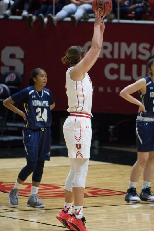 2016-11-12 14:27:20 ** Basketball, Emily Potter, Montana State, Utah Utes, Women's Basketball ** 