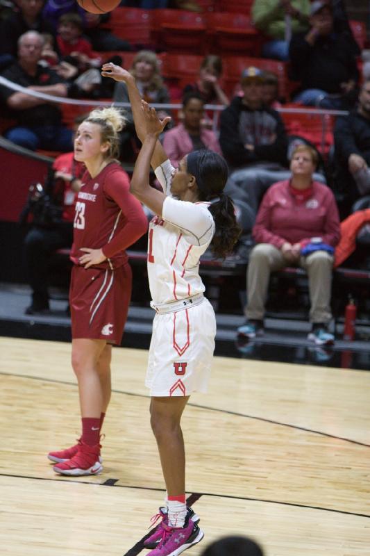 2018-02-16 20:41:43 ** Basketball, Damenbasketball, Erika Bean, Utah Utes, Washington State ** 