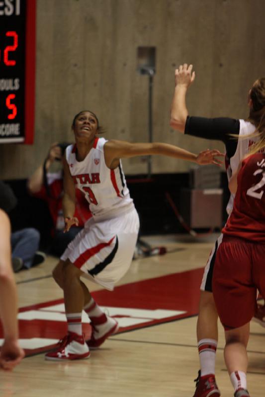 2013-01-06 15:21:54 ** Basketball, Damenbasketball, Iwalani Rodrigues, Stanford, Taryn Wicijowski, Utah Utes ** 