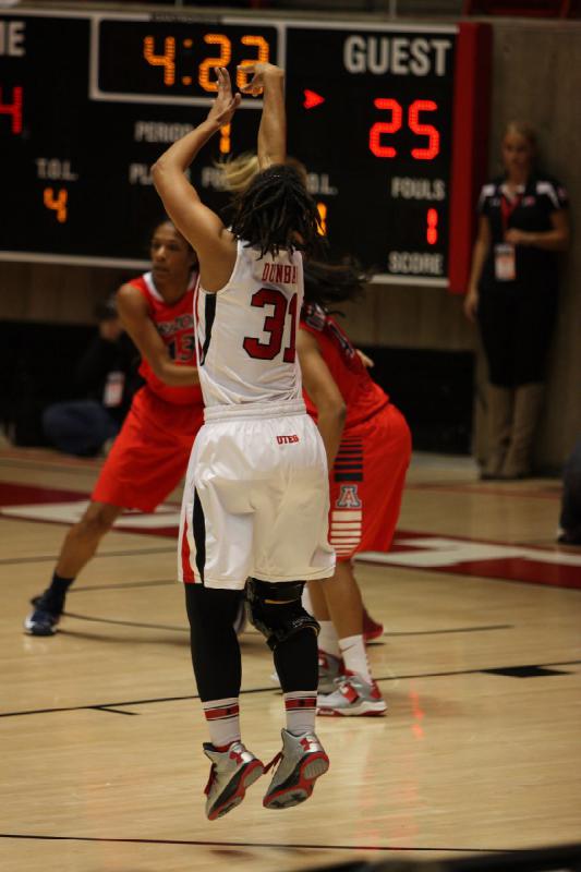 2013-01-18 19:30:18 ** Arizona, Basketball, Ciera Dunbar, Damenbasketball, Utah Utes ** 