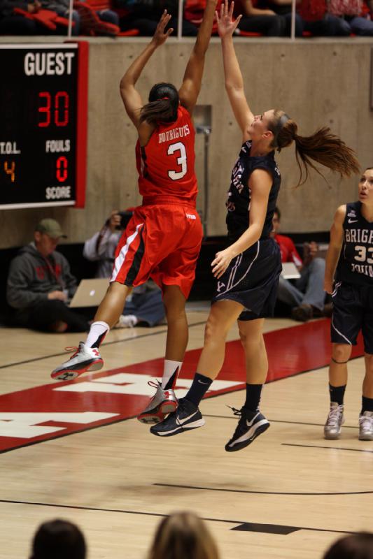 2012-12-08 15:56:11 ** Basketball, BYU, Damenbasketball, Iwalani Rodrigues, Utah Utes ** 