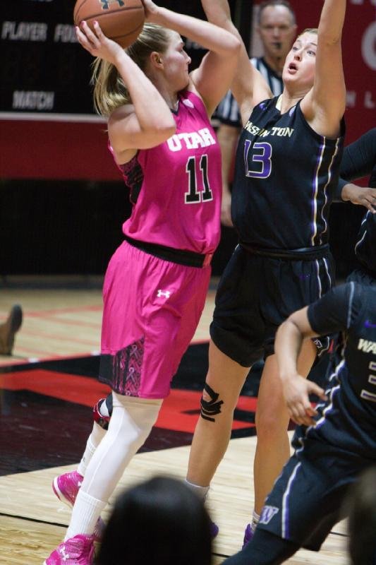 2015-02-13 20:06:25 ** Basketball, Damenbasketball, Taryn Wicijowski, Utah Utes, Washington ** 