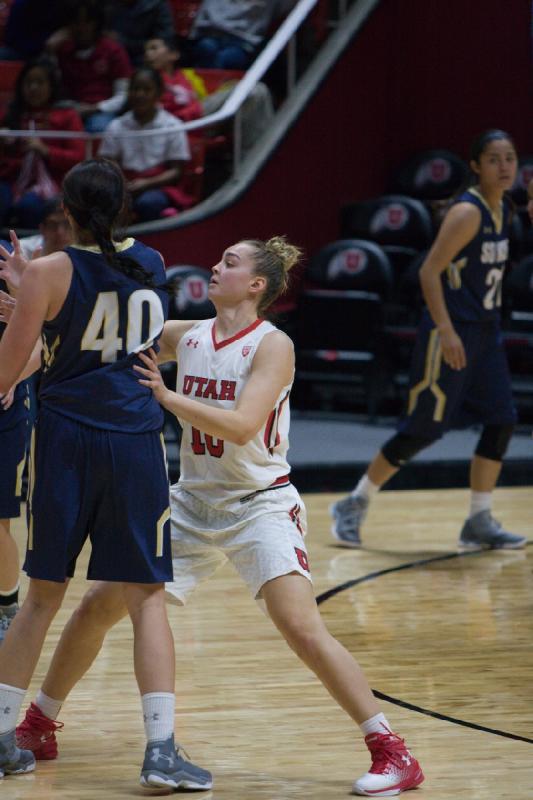 2016-11-03 12:24:22 ** Basketball, Megan Jacobs, South Dakota School of Mines & Technology, Utah Utes, Women's Basketball ** 