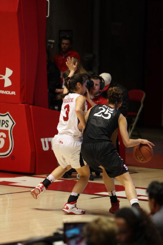 2014-01-10 19:45:43 ** Basketball, Malia Nawahine, Stanford, Utah Utes, Women's Basketball ** 