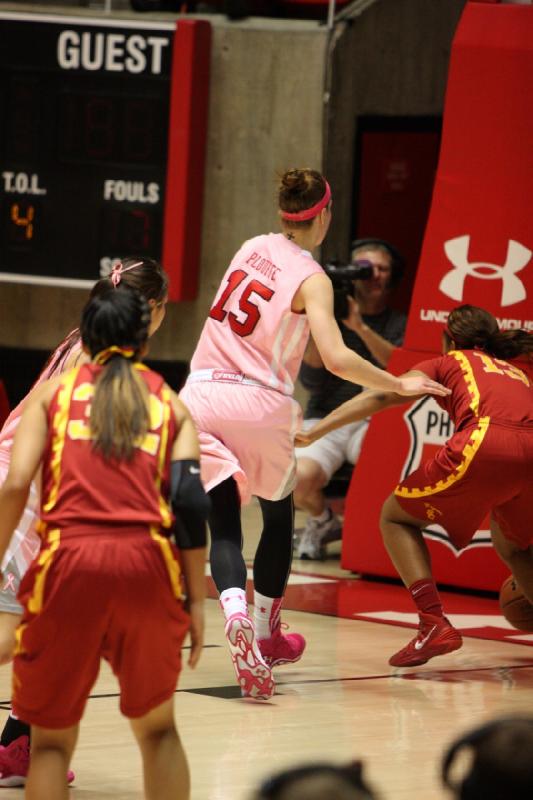 2014-02-27 20:22:55 ** Basketball, Malia Nawahine, Michelle Plouffe, USC, Utah Utes, Women's Basketball ** 