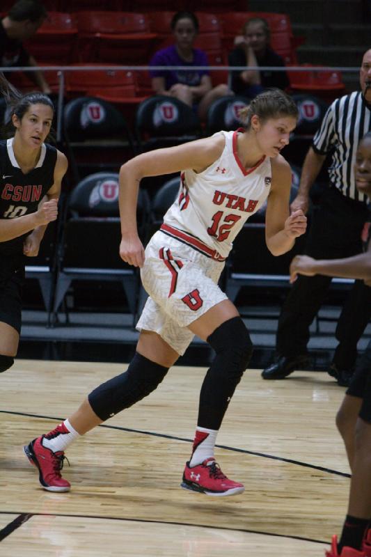 2015-12-03 19:13:07 ** Basketball, CSUN, Damenbasketball, Emily Potter, Utah Utes ** 