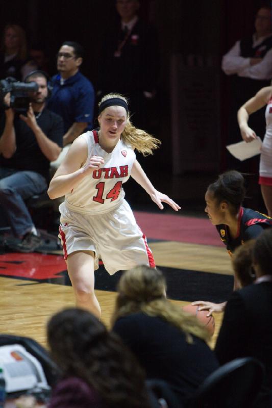 2015-01-11 13:41:07 ** Basketball, Damenbasketball, Paige Crozon, USC, Utah Utes ** 