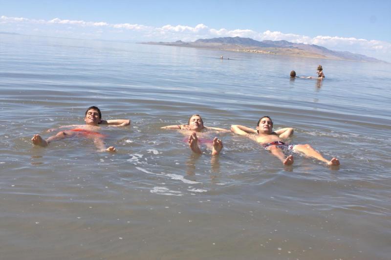 2014-08-15 15:15:36 ** Antelope Island, Manuel, Marc, Robin, Utah ** 