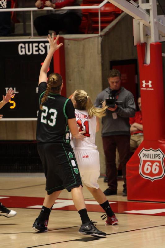 2012-12-29 15:01:23 ** Basketball, Damenbasketball, North Dakota, Taryn Wicijowski, Utah Utes ** 