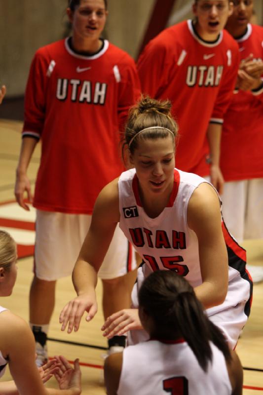 2010-12-06 19:03:47 ** Basketball, Chelsea Bridgewater, Janita Badon, Michelle Harrison, Michelle Plouffe, Rachel Messer, Utah Utes, Westminster, Women's Basketball ** 