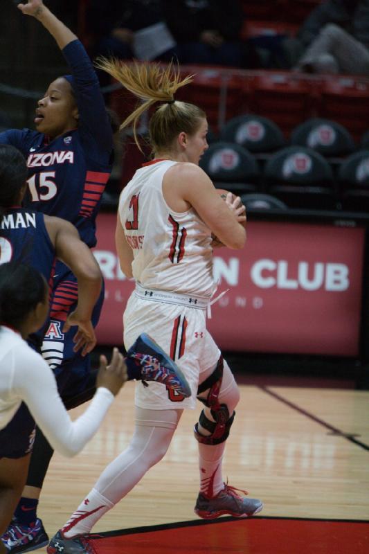 2015-01-30 19:07:04 ** Arizona, Basketball, Damenbasketball, Gabrielle Bowie, Taryn Wicijowski, Utah Utes ** 