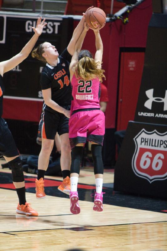2015-02-22 12:03:11 ** Basketball, Damenbasketball, Danielle Rodriguez, Oregon State, Utah Utes ** 