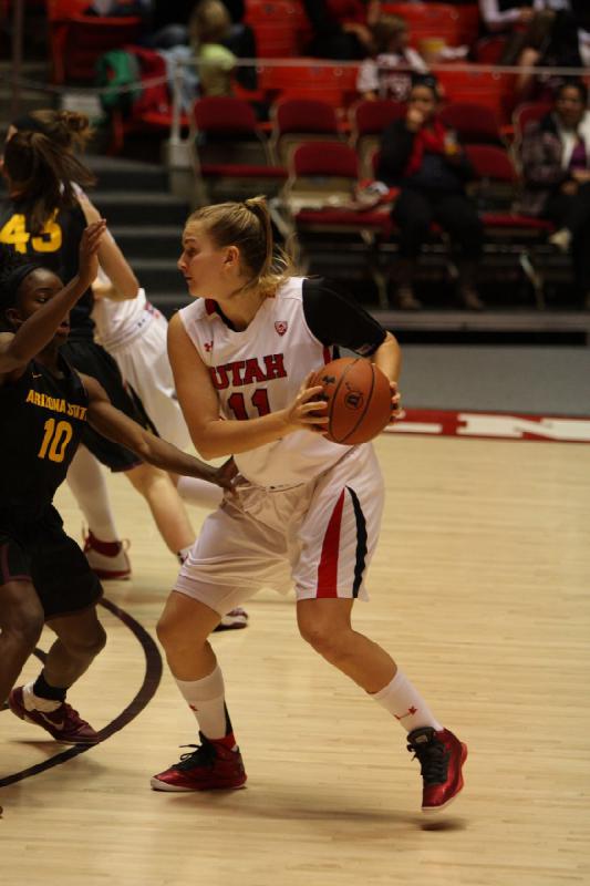 2013-01-20 15:58:10 ** Arizona State, Basketball, Damenbasketball, Michelle Plouffe, Taryn Wicijowski, Utah Utes ** 