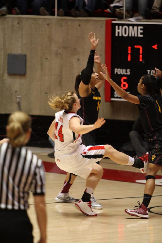 2013-01-20 15:29:05 ** Arizona State, Basketball, Damenbasketball, Paige Crozon, Utah Utes ** 