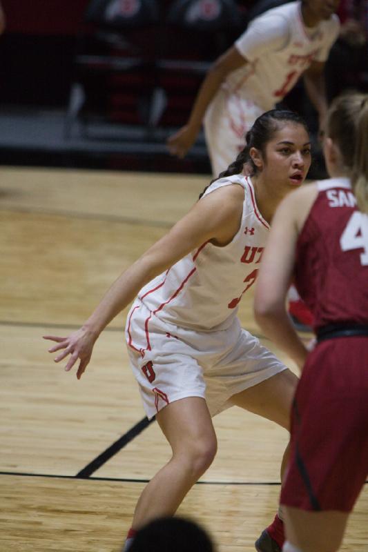 2017-01-13 18:06:22 ** Basketball, Damenbasketball, Erika Bean, Malia Nawahine, Stanford, Utah Utes ** 