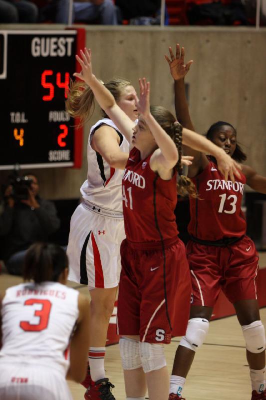 2013-01-06 15:13:20 ** Basketball, Iwalani Rodrigues, Stanford, Taryn Wicijowski, Utah Utes, Women's Basketball ** 