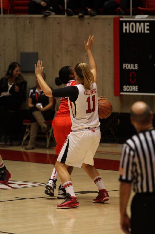 2013-01-18 20:03:11 ** Arizona, Basketball, Taryn Wicijowski, Utah Utes, Women's Basketball ** 