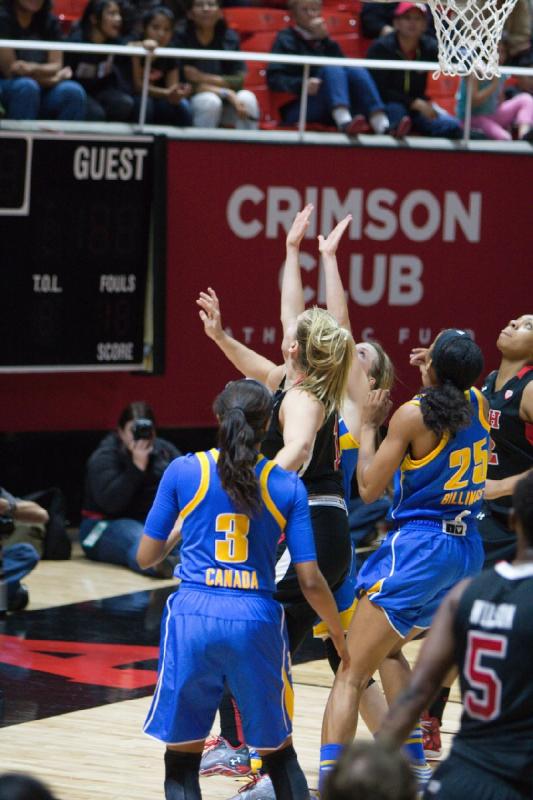 2015-01-09 19:16:09 ** Basketball, Cheyenne Wilson, Damenbasketball, Jada Matthews, Taryn Wicijowski, UCLA, Utah Utes ** 