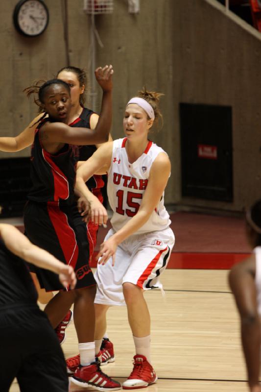 2011-11-13 17:10:45 ** Basketball, Damenbasketball, Michelle Plouffe, Southern Utah, Utah Utes ** 