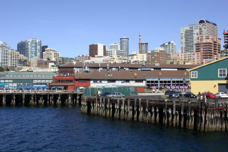 2007-09-01 13:40:40 ** Seattle ** Skyline von Seattle.