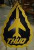 Logo mit dem Spitznamen der Republic F-105D "Thunderchief", "Thud".