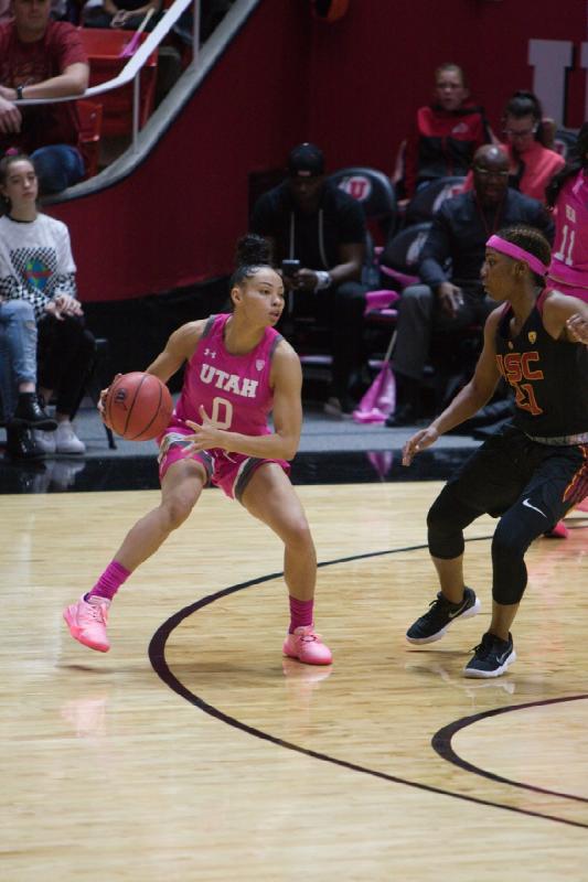 2019-02-08 19:27:45 ** Basketball, Damenbasketball, Kiana Moore, USC, Utah Utes ** 