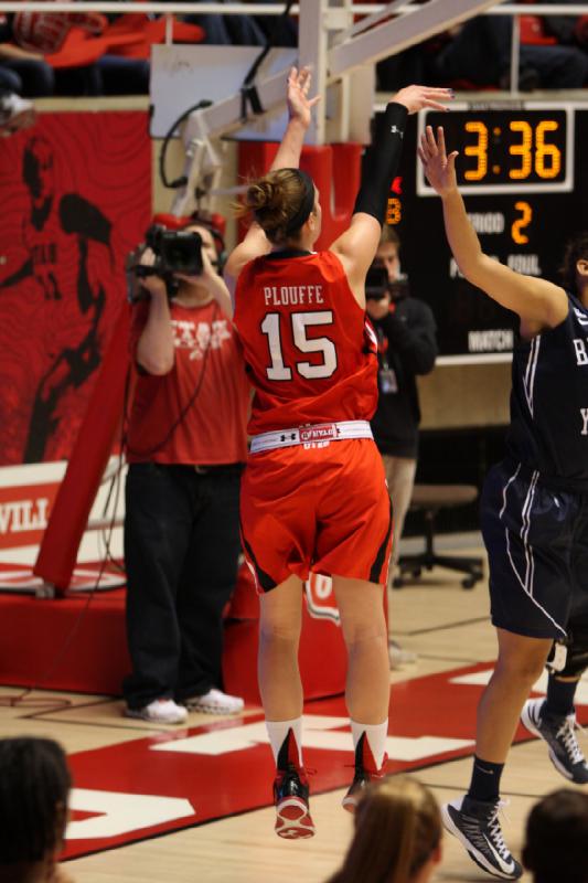 2012-12-08 16:31:44 ** Basketball, BYU, Damenbasketball, Michelle Plouffe, Utah Utes ** 