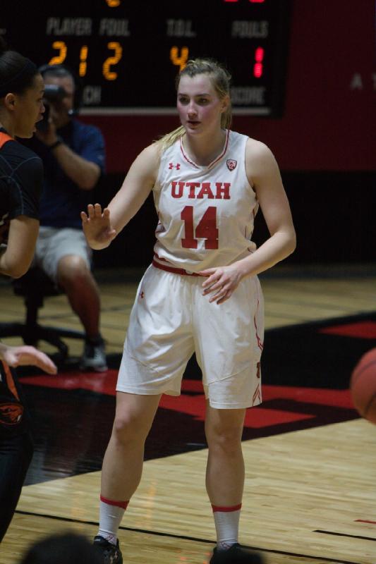 2017-02-19 14:30:45 ** Basketball, Oregon State, Paige Crozon, Utah Utes, Women's Basketball ** 