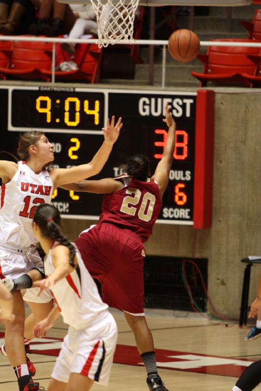 2013-11-08 21:51:28 ** Basketball, Damenbasketball, Emily Potter, Malia Nawahine, University of Denver, Utah Utes ** 