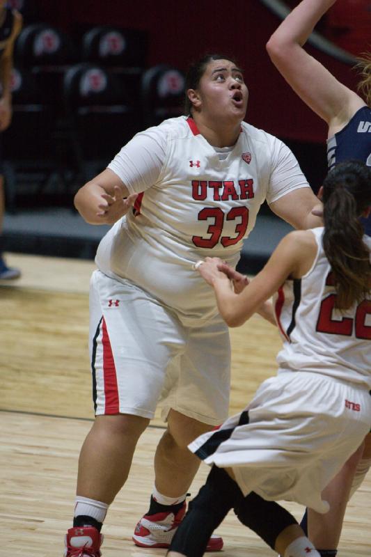 2014-12-03 18:20:16 ** Basketball, Damenbasketball, Danielle Rodriguez, Joeseta Fatuesi, Utah State, Utah Utes ** 