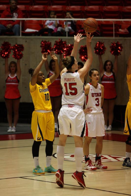 2014-01-12 13:18:04 ** Basketball, Cal, Malia Nawahine, Michelle Plouffe, Utah Utes, Women's Basketball ** 