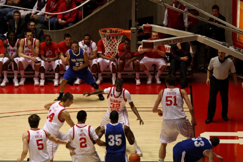 2010-01-23 16:34:58 ** Air Force, Basketball, David Foster, Jace Tavita, Kim Tillie, Luka Drca, Men's Basketball, Shawn Glover, Utah Utes ** 