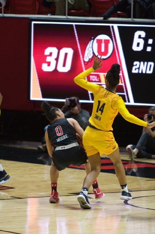 2019-01-25 19:32:29 ** Basketball, Cal, Damenbasketball, Kiana Moore, Utah Utes ** 