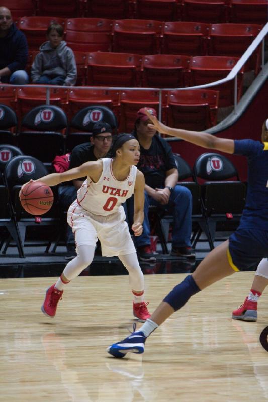 2017-01-15 12:10:58 ** Basketball, Cal, Kiana Moore, Utah Utes, Women's Basketball ** 