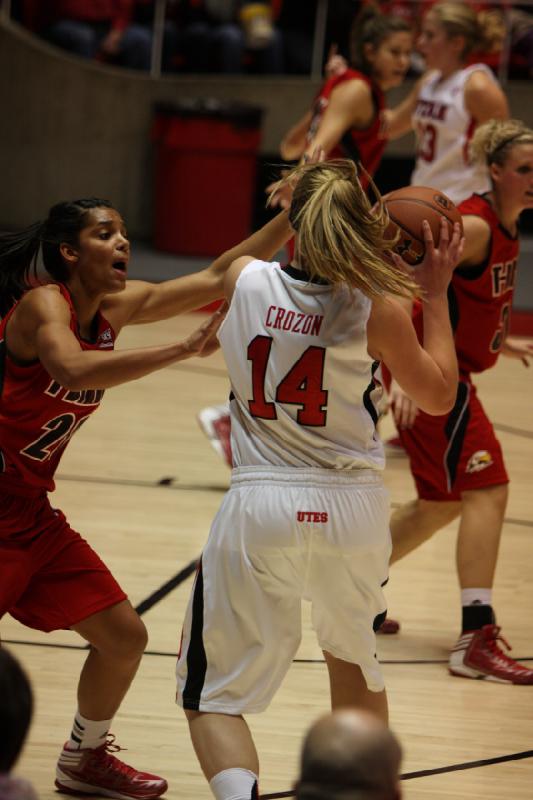 2012-11-13 20:44:51 ** Basketball, Damenbasketball, Paige Crozon, Rachel Messer, Southern Utah, Utah Utes ** 