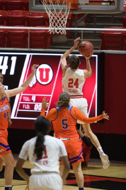 2017-11-27 18:06:15 ** Basketball, Damenbasketball, Erika Bean, Tilar Clark, Utah Utes, UT Arlington ** 