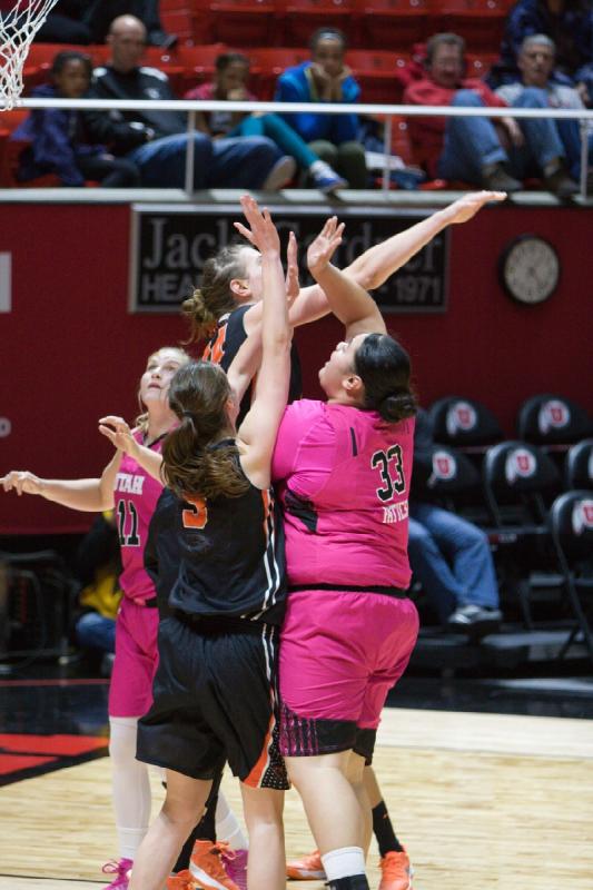 2015-02-22 13:22:09 ** Basketball, Damenbasketball, Joeseta Fatuesi, Oregon State, Taryn Wicijowski, Utah Utes ** 