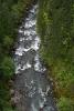 Rapid river seen from the bridge.