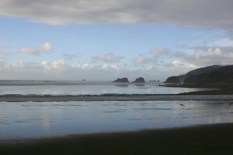 2006-01-28 16:42:36 ** Cannon Beach, Oregon ** Looking north in Cannon Beach, Oregon.