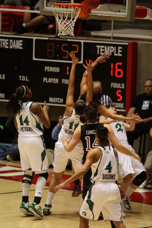 2011-03-21 19:59:14 ** Basketball, Notre Dame, Temple, Women's Basketball ** 