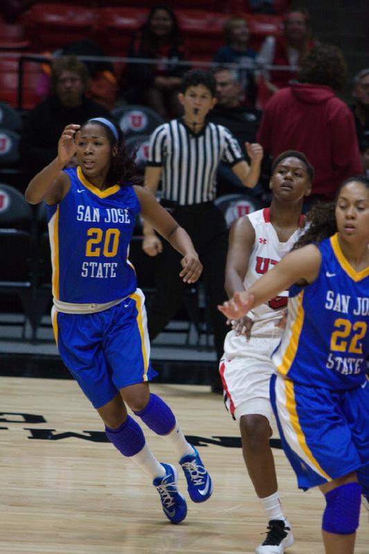 2014-11-14 18:43:03 ** Basketball, Cheyenne Wilson, Damenbasketball, San Jose State, Utah Utes ** 