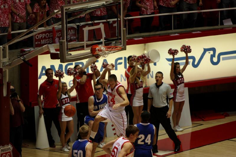 2010-01-23 16:31:18 ** Air Force, Basketball, David Foster, Herrenbasketball, Kim Tillie, Utah Utes ** 