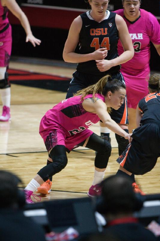 2015-02-22 13:02:43 ** Basketball, Damenbasketball, Danielle Rodriguez, Joeseta Fatuesi, Oregon State, Taryn Wicijowski, Utah Utes ** 