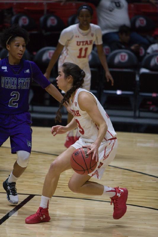 2016-12-17 14:17:22 ** Basketball, Damenbasketball, Erika Bean, Malia Nawahine, Utah Utes, Weber State ** 