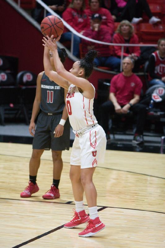 2019-02-24 13:10:16 ** Basketball, Damenbasketball, Kiana Moore, Utah Utes, Washington State ** 